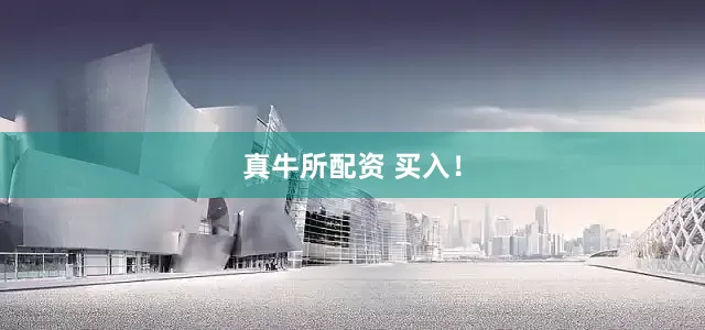 真牛所配资 买入！